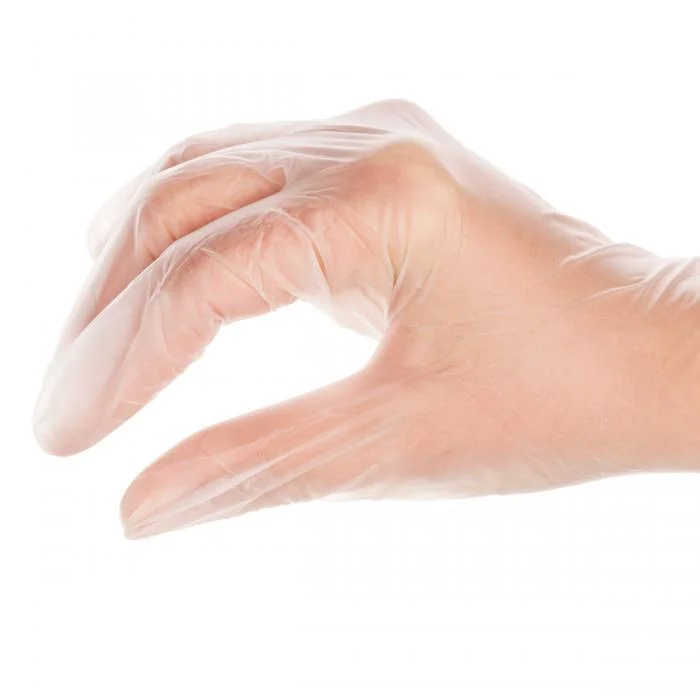 Environmentally Friendly Disposable Powder Free Vinyl Clean Room PVC Gloves,